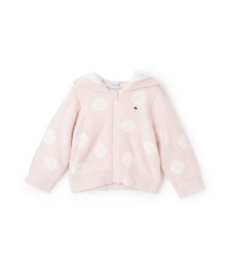 KATE SPADE NEW YORK (Baby & Kids)/ケイト・スペード ニューヨーク キッズ スペードフラワーニットパーカ 8553512 ピンク ベビー用トップス【三越伊勢丹/公式】