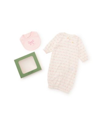 KATE SPADE NEW YORK (Baby & Kids)/ケイト・スペード ニューヨーク キッズ ボウ2wayオール & スタイBOXセット 8553520 ピンク ベビー服【三越伊勢丹/公式】