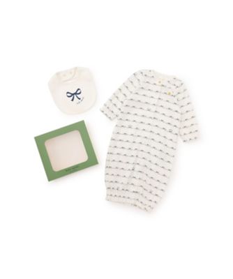KATE SPADE NEW YORK (Baby & Kids)/ケイト・スペード ニューヨーク キッズ ボウ2wayオール & スタイBOXセット 8553520 コン ベビー服【三越伊勢丹/公式】