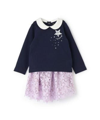 ＜KATE SPADE NEW YORK (Baby&Kids)＞スパークリングスターカットソー＆スカートセット　８５５３５４２