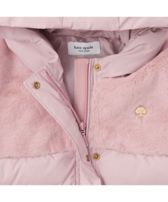 フェイクファー切り替え中綿ジャケット 8554500 | KATE SPADE