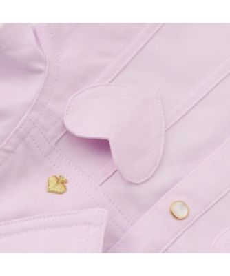 新品未使用タグ付き ケイトスペード　ジャケット 130サイズ ピンク ハートポケットワンピース 8561526 | KATE SPADE NEW YORK