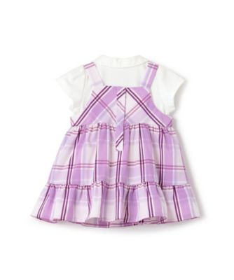 チェックジャンパースカート＆トップスセット 8561543 | KATE