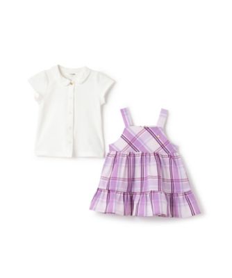 チェックジャンパースカート＆トップスセット 8561543 | KATE