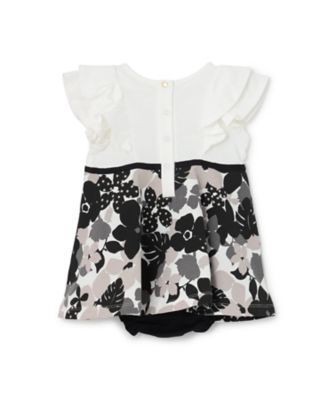ブラックフローラルドッキングワンピース 8563521 | KATE SPADE