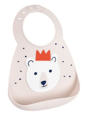 ＜メイク　マイ　デイ(Baby&Kids)＞シリコンビブ（ポーラーベア）