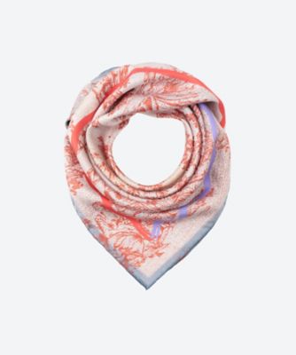 ＜JANE CARR (Women)＞ＴＨＥ　ＪＯＵＹ　ＰＥＴＩＴ　ＦＯＵＬＡＲＤ　ＳＩＬＫストール