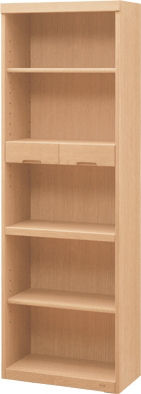  書棚 オープンタイプ 幅60cm×180cm高タイプ ナチュラルオーク