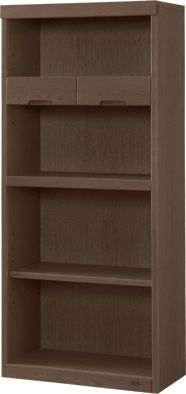 浜本工芸 (Baby & Kids)/ハマモトコウゲイ No.86 書棚 オープンタイプ 幅60cm 高さ135cm カフェオーク 机・デスク【三越伊勢丹/公式】