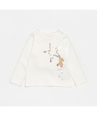 ＜KATE SPADE NEW YORK(Baby&Kids)＞スターベア長袖Ｔシャツ　８６４３２１０