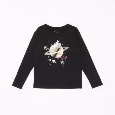 ＜KATE SPADE NEW YORK(Baby&Kids)＞スペースガール長袖Ｔシャツ　８６４３２１８