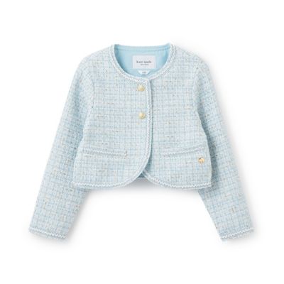 KATE SPADE NEW YORK (Baby&Kids)/ケイト・スペード ニューヨーク キッズ ミックスツイードラウンドジャケット　８６４４３５２