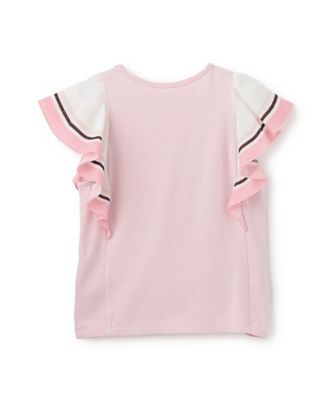 ラッフルスリーブＴシャツ　８６５１２２４
