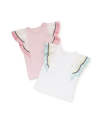 ラッフルスリーブＴシャツ　８６５１２２４