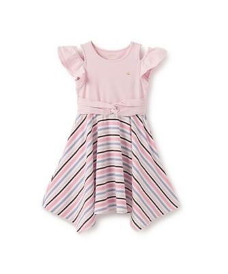 ＜KATE SPADE NEW YORK (Baby&Kids)＞マルチストライプドッキングワンピース　８６５１３２２