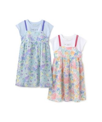 ガーデンキャミワンピース＆Ｔシャツセット　８６５１３２４