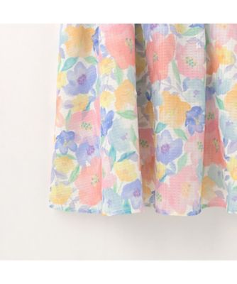 ガーデンキャミワンピース＆Ｔシャツセット　８６５１３２４