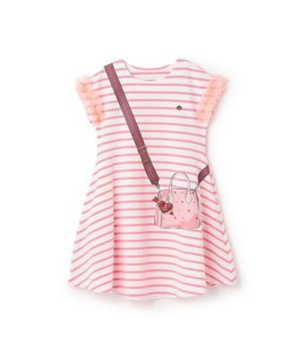 KATE SPADE NEW YORK (Baby&Kids)/ケイト・スペード ニューヨーク キッズ トロンプルイユハートバッグワンピース　８６５２３２１
