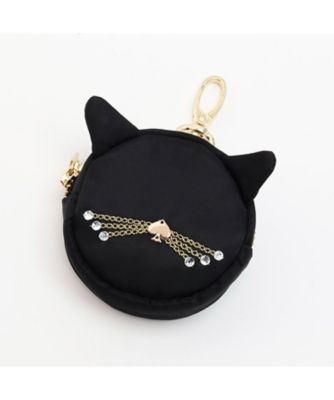 キャットポーチ付きロゴリュック 8653413 | KATE SPADE