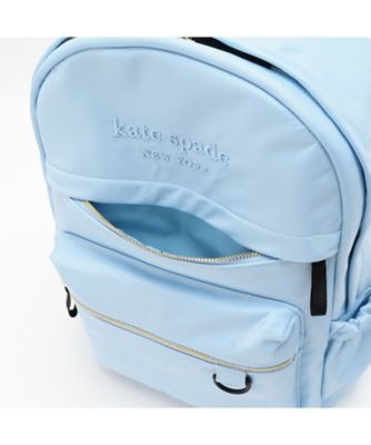 キャットポーチ付きロゴリュック 8653413 | KATE SPADE NEW