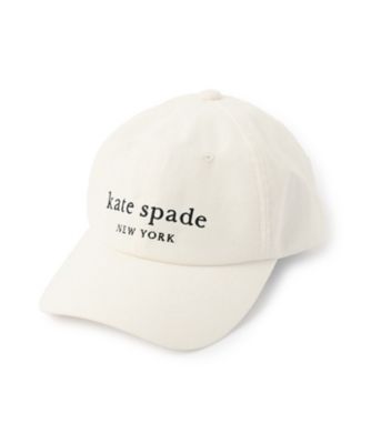 KATE SPADE NEW YORK (Baby & Kids)/ケイト・スペード ニューヨーク キッズ ロゴキャップ 8653420 オフホワイト 帽子【三越伊勢丹/公式】