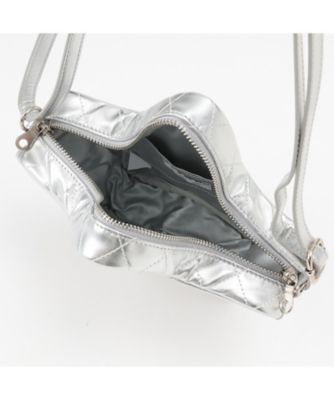 ケイトスペード キルティング スリング 三日月 クロスボディ バッグ