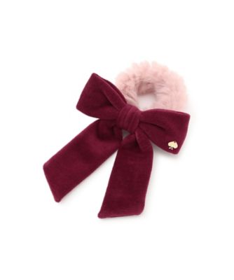 KATE SPADE NEW YORK (Baby & Kids)/ケイト・スペード ニューヨーク キッズ ボウフェイクファーシュシュ 8654400 ピンク ヘアアクセサリー【三越伊勢丹/公式】