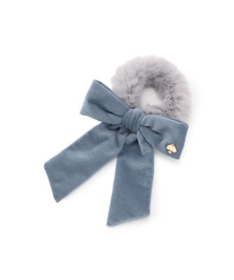 KATE SPADE NEW YORK (Baby & Kids)/ケイト・スペード ニューヨーク キッズ ボウフェイクファーシュシュ 8654400 グレー ヘアアクセサリー【三越伊勢丹/公式】