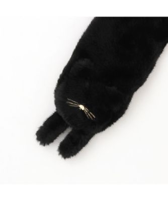 キャットフェイクファーマフラー 8654404 | KATE SPADE NEW