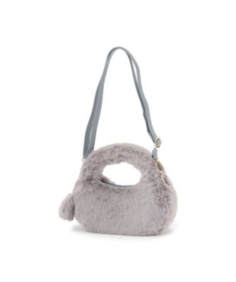 フェイクファーハーフムーンバッグ 8654421 | KATE SPADE NEW