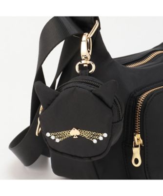 キャットポーチ付きクロスボディバッグ 8661441 | KATE SPADE