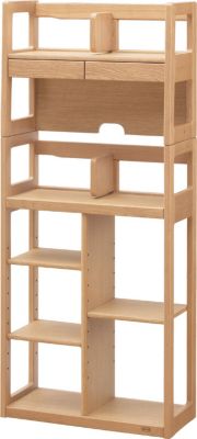 ＜浜本工芸 (Baby&Kids)＞【受注商品】Ｎｏ．８７　書棚Ｂ　幅６０ｃｍ