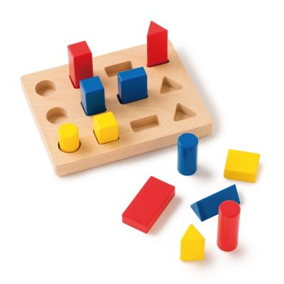 ＜BORNELUND (Baby&Kids)＞かたち合わせブロック