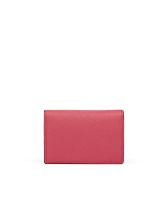 SMYTHSON/スマイソン カードケース PANAMA FOLDED CARD CASE Raspberry 名刺入れ【三越伊勢丹/公式】