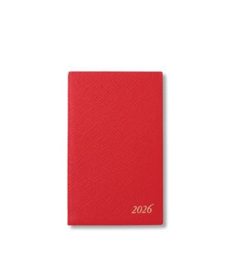 SMYTHSON/スマイソン 手帳 P/G 2026 PANAMA WEEKLY DIARY Scarlet Red カレンダー・手帳【三越伊勢丹/公式】