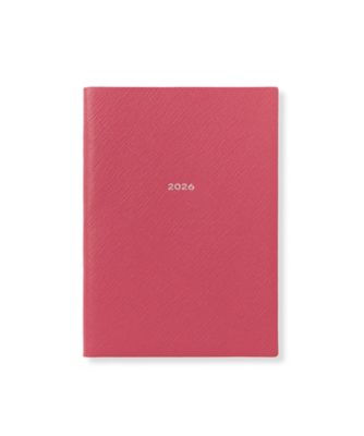 SMYTHSON/スマイソン 手帳 P/G 2026 SOHO WEEKLY DIARY Raspberry カレンダー・手帳【三越伊勢丹/公式】
