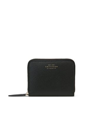 ＜SMYTHSON＞ミニ財布　ＰＡＮＡＭＡ　ＳＭＡＬＬ　ＺＩＰ　ＡＲＯＵＮＤ　ＰＵＲＳＥ