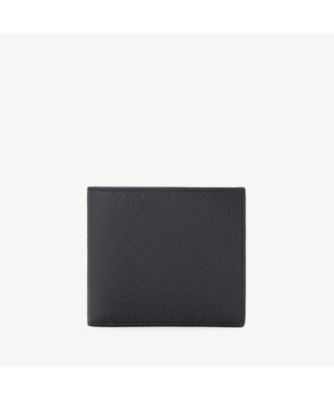 SMYTHSON/スマイソン 2つ折り財布 PANAMA 4CC NOTECASE Navy 財布・マネークリップ【三越伊勢丹/公式】