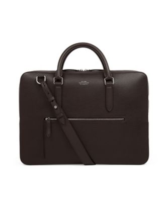 CACHEMIREレザー製 ラージブリーフケース | SERAPIAN (Men