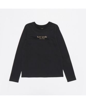 ＜KATE SPADE NEW YORK(Baby&Kids)＞ベーシックロゴ長袖Ｔシャツ