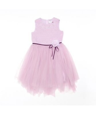 ＜KATE SPADE NEW YORK (Baby&Kids)＞コサージュ付きツイードドレス