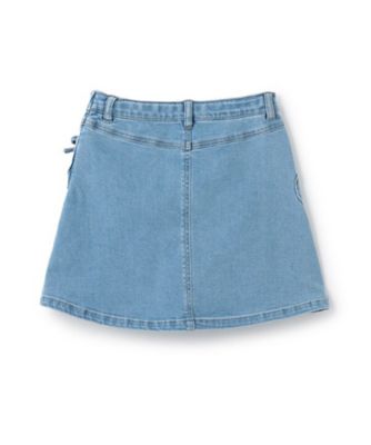 ハートポケットデニムスカート　８７５１１１１