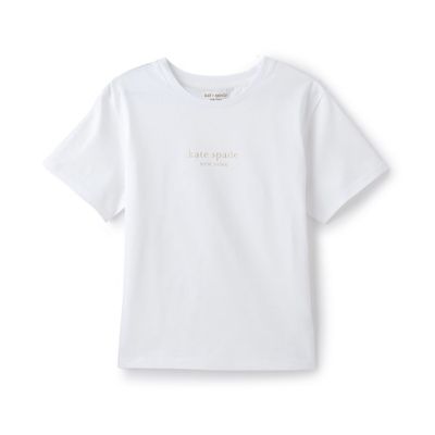 kate spade ホワイト長袖シャツ 140 bicycle play 長袖Tシャツ（Tシャツ） | kate spade NEW YORK