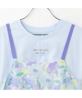 ガーデンキャミワンピース＆Ｔシャツセット　８７５１３２４