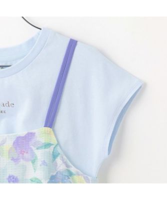 ガーデンキャミワンピース＆Ｔシャツセット　８７５１３２４