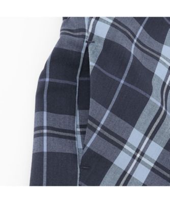 オーガストチェックラップキュロットスカート 8753112 | KATE