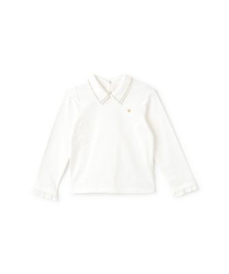 KATE SPADE NEW YORK (Baby & Kids)/ケイト・スペード ニューヨーク キッズ スターエンブロイダリーカラーカットソー 8753222 オフホワイト トップス【三越伊勢丹/公式】