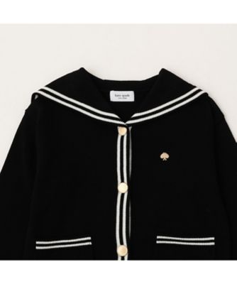 ZUCCA フードデザイン セーラーカラー パーカー カーディガン ブラック ZUCCA フードデザイン セーラーカラー パーカー カーディガン ブラック