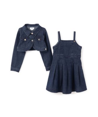 クロップドジャケット＆ジャンパースカートセット