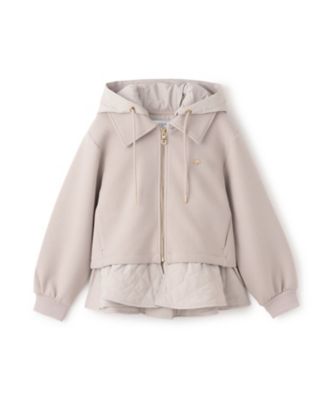 【送料無料】KATE SPADE NEW YORK (Baby & Kids)/ケイト・スペード ニューヨーク キッズ 3wayキルトインダンボールニットジャケット 8753322 ベージュ アウター【三越伊勢丹/公式】